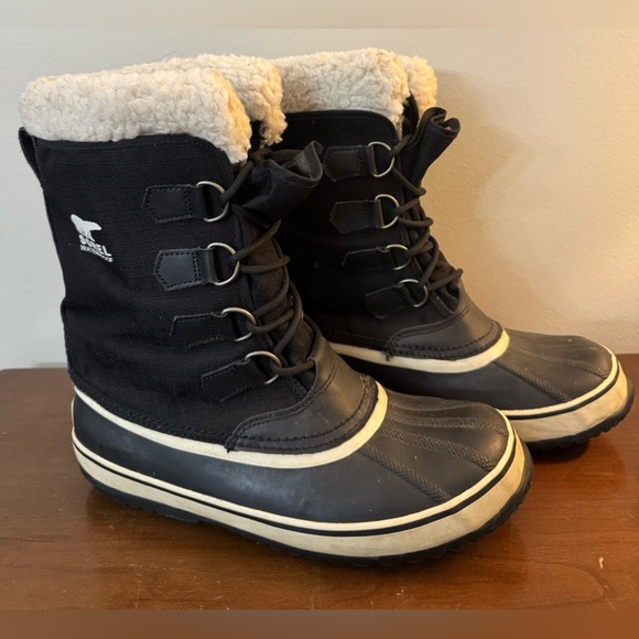 Sorel Women Lady Female Size 10 NL 1495-001 Insulated Warm Winter Boots - Picture 6 of 7